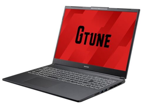 G TUNE P6-I9G60BK-Aの本体の外観