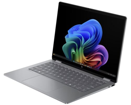 HP OmniBook X Flip 14-fmの本体の外観