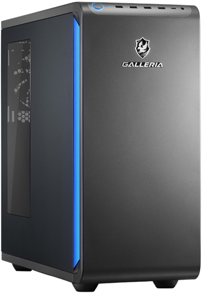 GALLERIA-XPC7A-R57-GDの本体の外観_400透過
