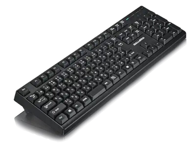 ガレリアの標準キーボード(GALLERIA gaming keyboard)は買うべき？特長 