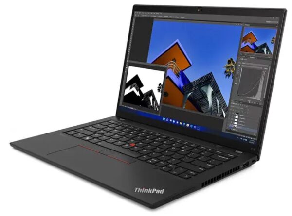 LenovoのノートPCThinkPad T14 Gen 3 AMDの外観