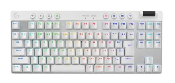 Logicool PRO X TKL Wireless Gaming Keyboard G-PKB-003WL-TCWH (タクタイル ホワイト)