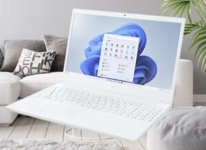 LAVIE Direct N15(2025年夏モデル)の本体の外観