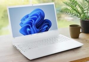 LAVIE Direct N15(2026年春モデル)の本体の外観