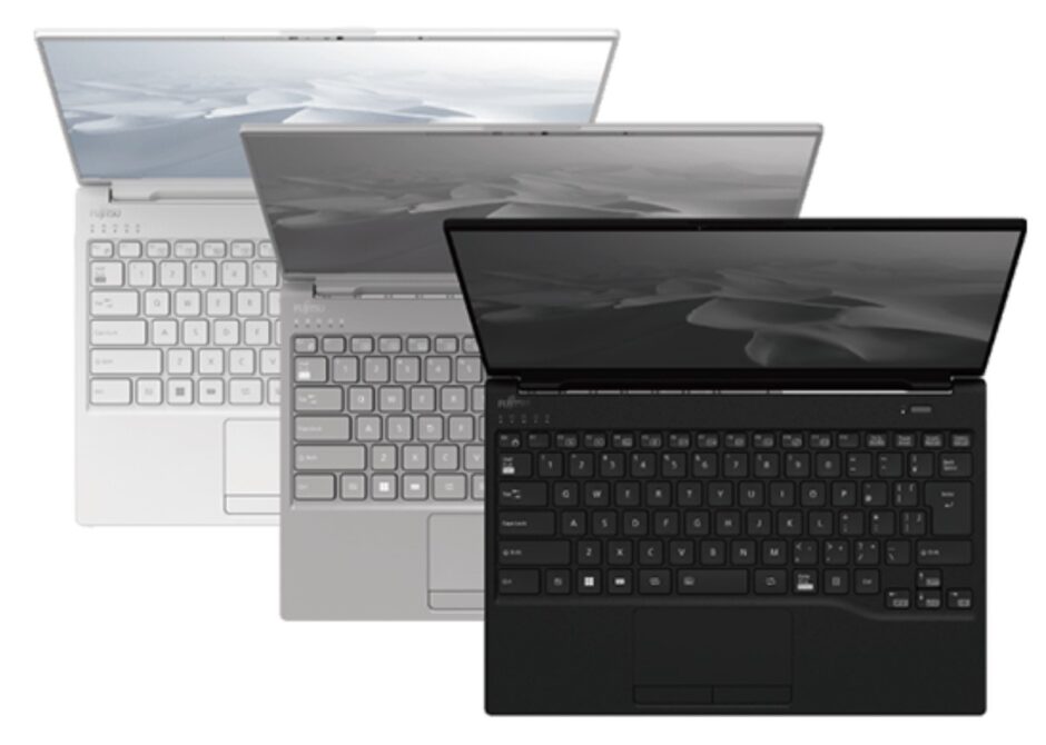 LIFEBOOK WU2_H1(ホワイト)の本体の外観とカラーバリエーション