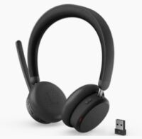 Lenovo Dual-Mode ワイヤレス アクティブノイズキャンセリング ヘッドセット 6550(USB Type-A レシーバー同梱)