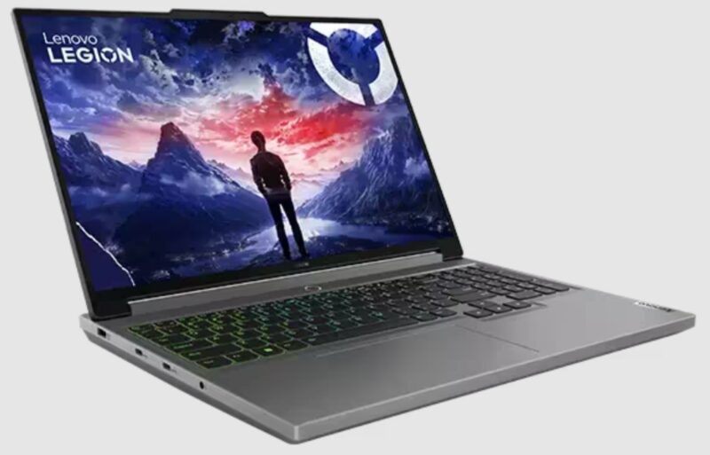 Lenovo Legion 5i Gen 9 – ルナグレーのPCの外観