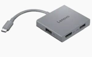 Lenovo USB-C 4-in-1 ハブ Gen 2の外観