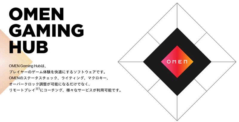 OMEN-Gaming-Hubの説明