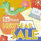 2024年1月に開催のBe-Stockの期間限定セール「#be_stock NEWYEAR SALE(2024)」_公式バナー