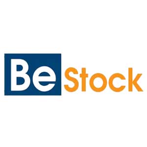 Be-Stockのロゴ背景白_300_スクエア