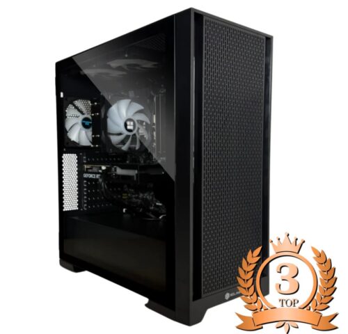 Ryzen7 7800X3D × RTX 5070（ケースブラック）の本体の外観