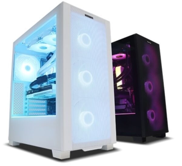 白ゲーミングPC CPU i9-13900K メモリ32GB 光るデスクトップ（GALLERIA 