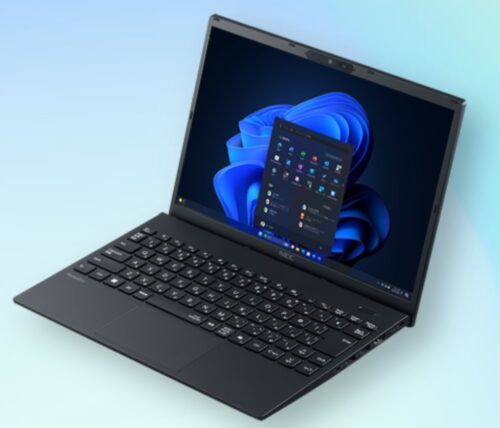 【NEC】VersaPro J UltraLite タイプVN〈VN-M〉の本体の外観