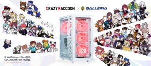 GALLERIA Crazy Raccoon コラボモデル_300