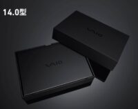 VAIO SX14 ALL BLACK EDITION (2023年6月発売)の本体の外観
