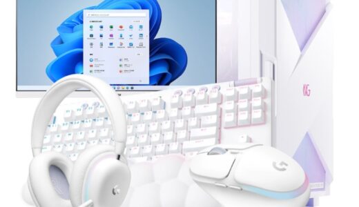 マウスのネクストギアのオーロラコレクションセットが再販！白いゲーミングPC