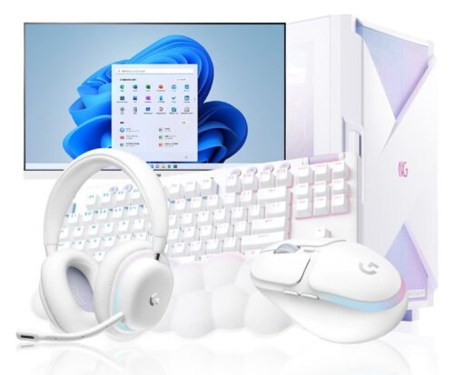 NEXTGEAR JG-A7G70(オーロラコレクションセット)の本体＆セットアクセサリの外観