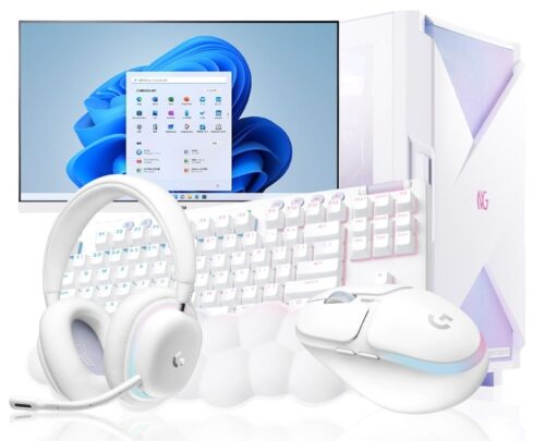 NEXTGEAR JG-A7G7T(オーロラコレクションセット)の本体＆セットアクセサリの外観