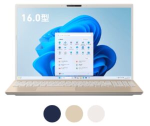 VAIO F16の本体の外観＆カラーバリエーション