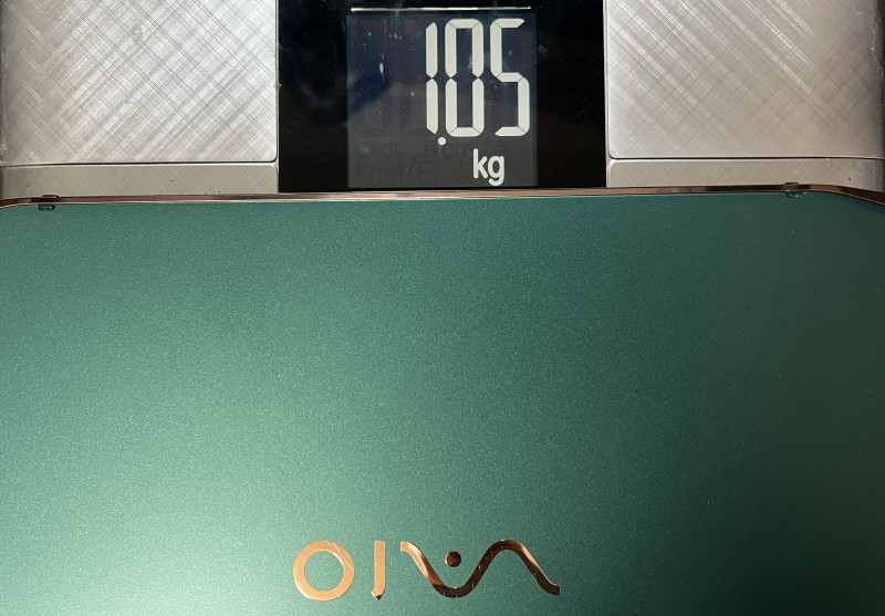 VAIO SX14Rの本体の重量の実測：1.05kg