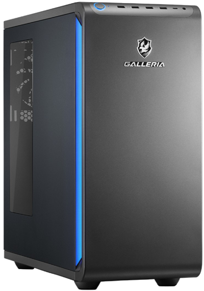 GALLERIA-XPC7A-R57-GD-ストリートファイター6-推奨パソコンの本体の外観_400透過