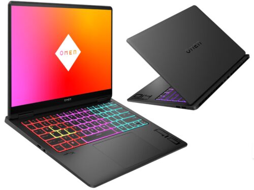 HPのOMEN Transcend 14(ノートパソコン)の本体の外観
