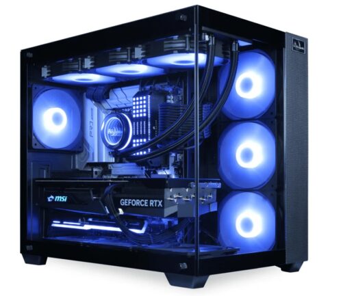 アストロメダの【GAMER】Core i7 14700F_RTX 5070 12GB_メモリ16GBの本体の外観