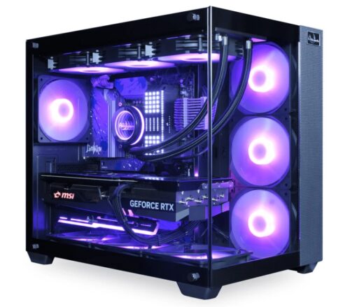 アストロメダの【STREAMER】Intel Core Ultra 7 265K_RTX 5080 16GB_メモリ32GBの本体の外観