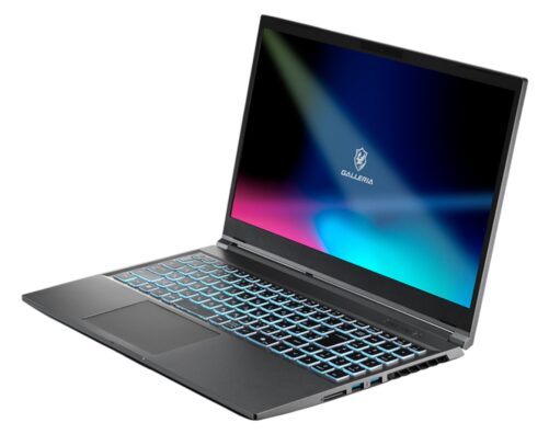 ドスパラのGALLERIA RL7C-R45-5Nのノートパソコン本体の外観