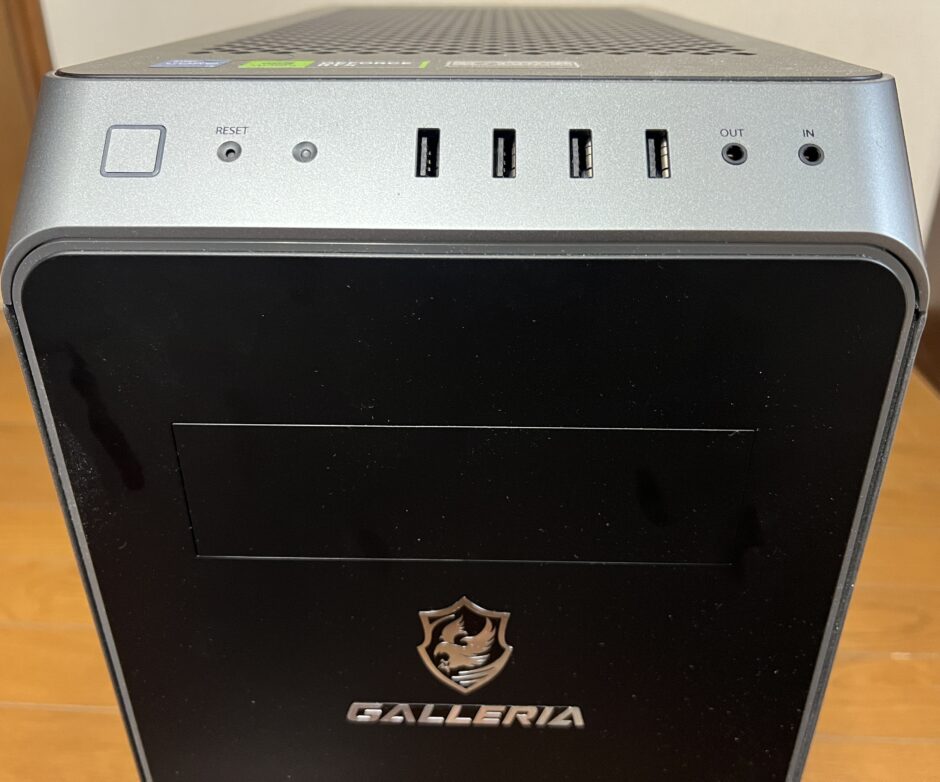 ガレリア(GALLERIA) RM5C-R46実機レビュー?11万円台でワイルズ等は 