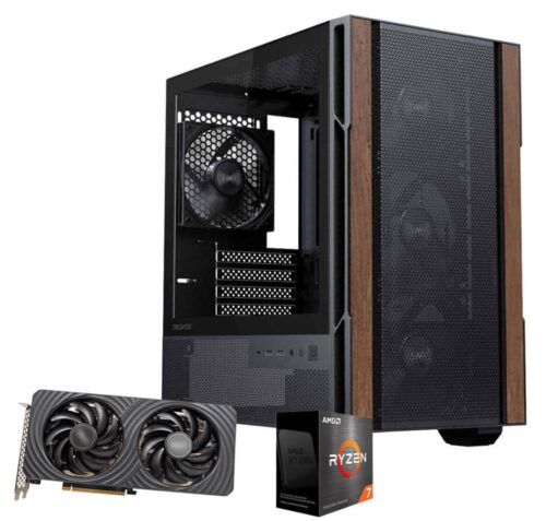 136,140円_パソコン工房_怒涛のRTX5060組立キットCブラックの本体外観