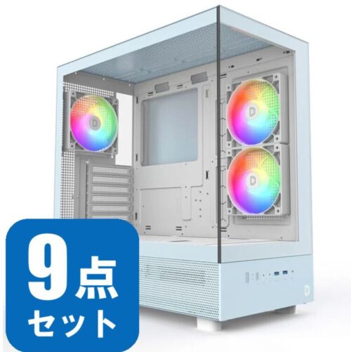 238,900円_Palit RTX5070 グラフィックボードとパーツ一式セット(ブルー系 OS付き)の本体の外観