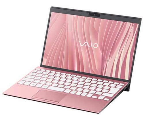 VAIO SX12（ローズゴールド）の本体の外観
