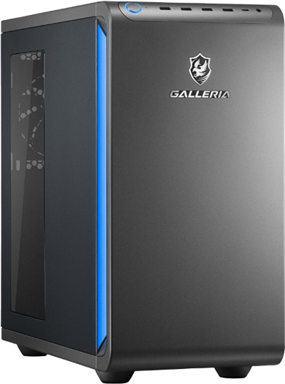 ドスパラのGALLERIA-XGR7M-R56-GDの本体の外観_400透過