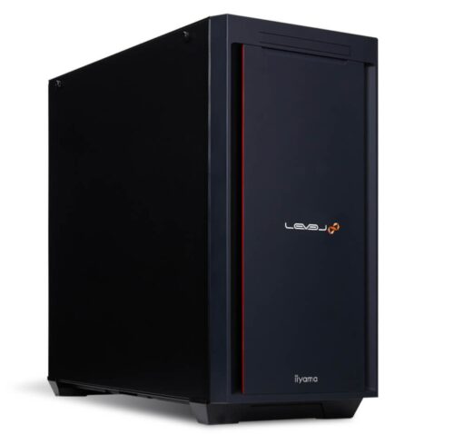 パソコン工房のミドルタワーPC「LEVEL∞ R-Class」の本体の外観