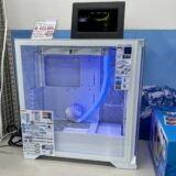 家電量販店のPCパーツ売り場で販売していたPCケースの見た目