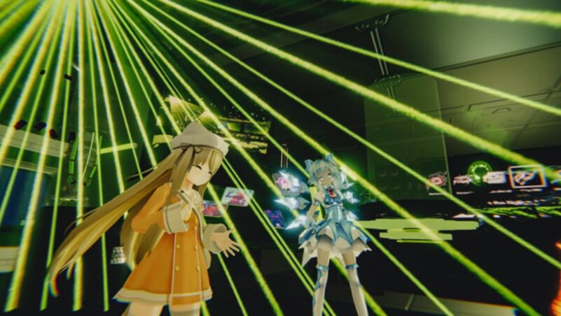VRChatをプレイ中のワンシーン2