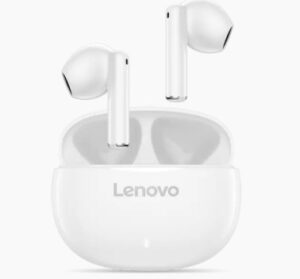 Lenovo E310 トゥルーワイヤレスステレオイヤホン(ホワイト)の外観