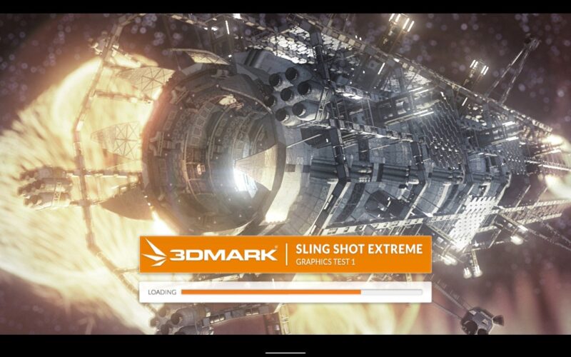 ★ベンチマークソフト「3DMark」のGraphics testの実測画面