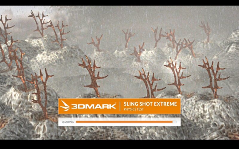 ★ベンチマークソフト「3DMark」のPhysics testの実測画面