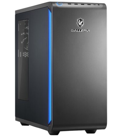 ドスパラのGALLERIA XDR7A-R57T-GDの本体の外観