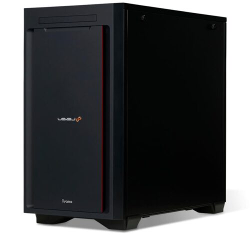 パソコン工房のiiyama PC LEVEL-M77M-147F-SL3Xの本体の外観