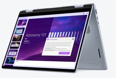 Dell 14 Plus 2-in-1ノートパソコンの折り曲げた状態_1