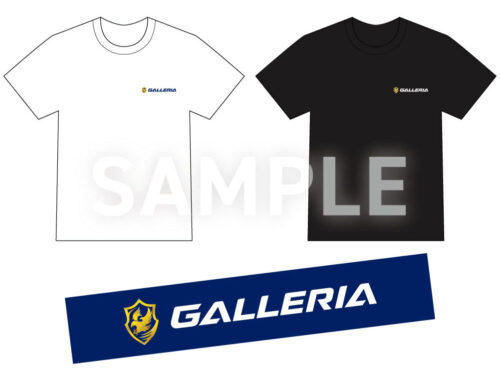 GALLERIAグッズ Tシャツ&タオル