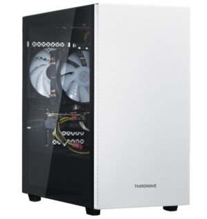 Lightning-G AV-Ti7XW Ryzen7 5700X_RTX5060Ti 8GB搭載 冬のボーナスモデルの本体の外観