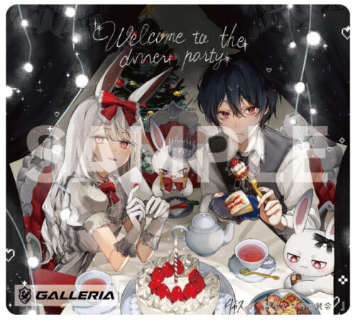 イラコン受賞者描き下ろしマウスパッド チャス氏