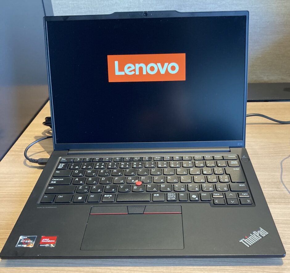 1.■ThinkPad E14 Gen 6の正面ビジュアル
