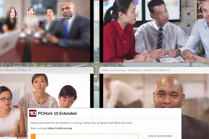 22.■■PC MARK 10の測定中の様子