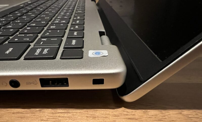 7.■Dell 14のディスプレイとキーボードのヒンジ